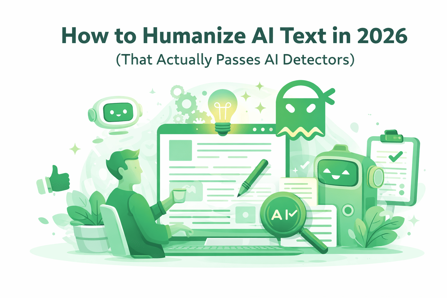 How to Humanize AI Text in 2026 (That Actually Passes AI Detectors)