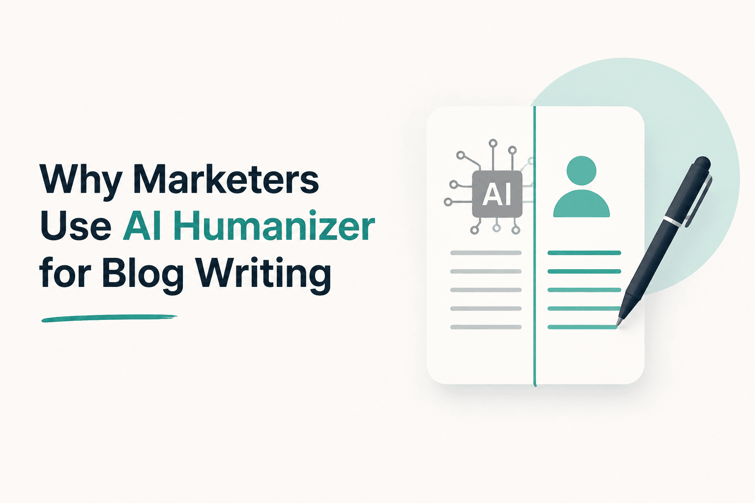 Why Marketers Use AI Humanizer for Blog Writing